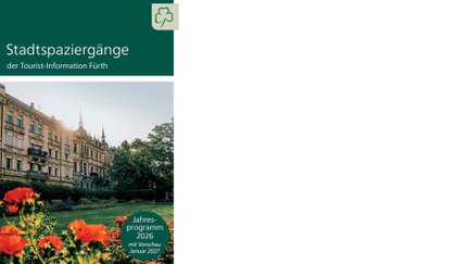 Jahresprogramm der Stadtspaziergänge in Fürth