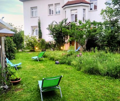 PrimaVera parco Garten Garten des Hotels PrimaVera parco