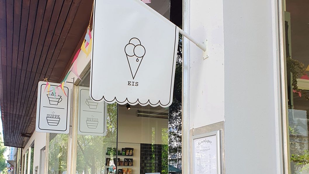 Eis und Kaffee beim Suppenkasper Fürth